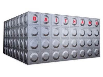 Review bồn nước lắp ghép cho công trường, xí nghiệp