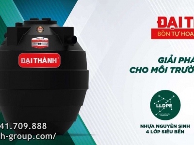 Địa chỉ mua bồn tự hoại Đại Thành uy tín tại Bình Thạnh