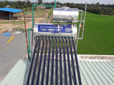 Máy nước nóng năng lượng mặt trời Đại Thành Core đảm bảo cho mọi nguồn nước