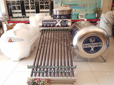 Review máy năng lượng mặt trời Đại Thành 1000 lít