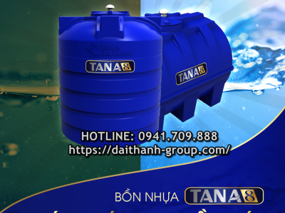Phân phối bồn nước nhựa Tân Á chính hãng tại Bắc Giang