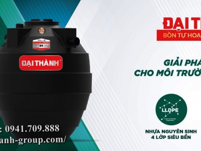 Chuyên bán bồn tự hoại Đại Thành chính hãng