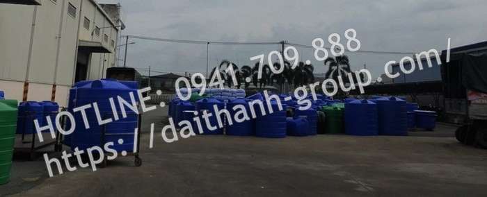 Kiểu dáng bồn nước Đại Thành tại An Giang